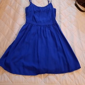 Adorable blue tank tunic top